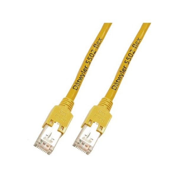 Efb RJ45 Network Cable CAT.5E S UTP Pvc Dtwyler 5502 TM11 Yellow 0,5M