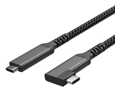 Shiverpeaks USB-C Cable Charging USB C/C 3.2 100W Pd Textil 90°2M — image 1