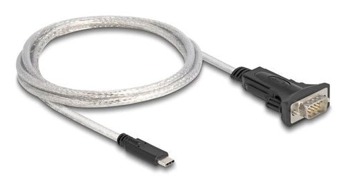 Delock Adapter USB Type-c™ a 1 X Serie RS-422 485 Connector Male With 6 Pin Terminalblock 5V 1M — image 1