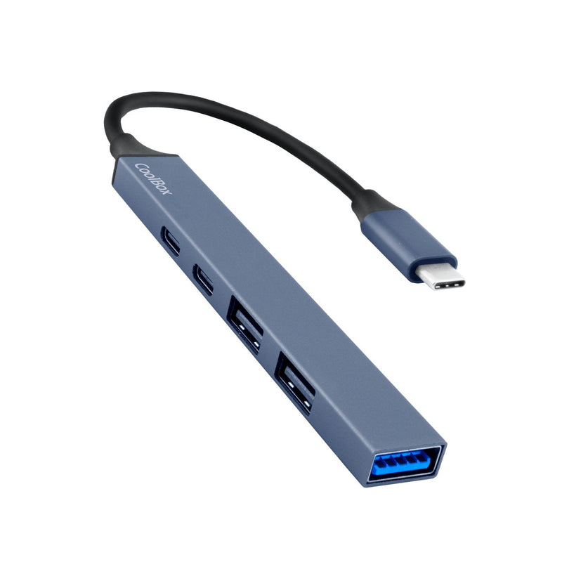 Coolbox Mini Dock USB-C (usb-c Pd/USB-C/2x USB 2.0/USB 3.0)