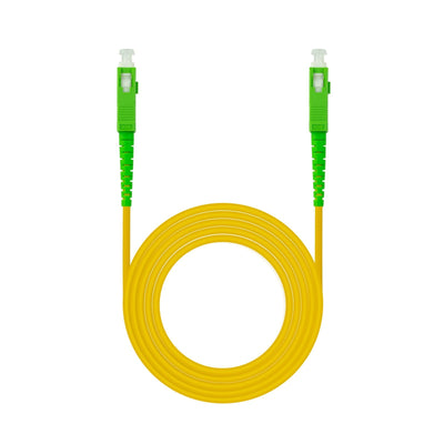 Nanocable Cable Fibre Sc/Apc-sc/Apc Monomodo Lszh 3M - Yellow — image 1