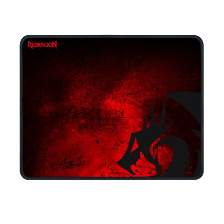 Redragon Pisces P016 Gaming Mouse Pad Mouse Juegos Black Red