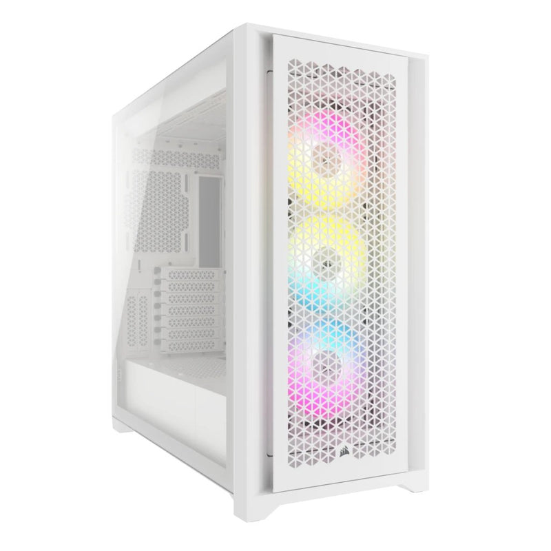 Corsair Box Icue 5000D RGB Airflow Mid-tower True White