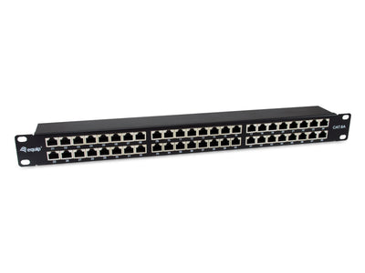 Equip Patchpanel 48x RJ45 CAT.6A 19 FTP 1HE Premium Black — image 1
