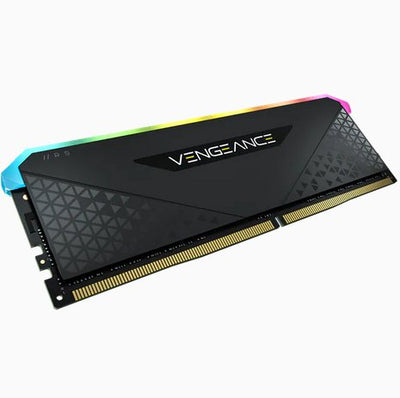 Corsair RAM DDR4 16GB 3200 C16 Vengeance RGB Rs 1X16GB, 1.35V, 16-20-20-38 Black Pcb, AMD & Intel — image 1