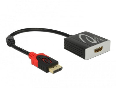 Delock Aktiver DisplayPort 1.4A HDMI Adapter 4K 60 HZ (hdr) — image 1
