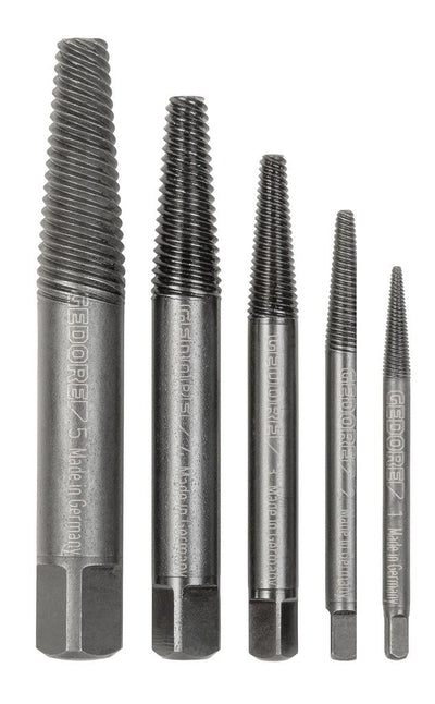 Gedore Set Of Extractores Screws , 5 Pieces M3 - M18 6759620 — image 1