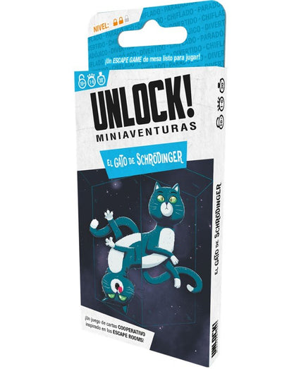 Set Of Desk Unlock! Miniaventuras Gato Schrodinger — image 1
