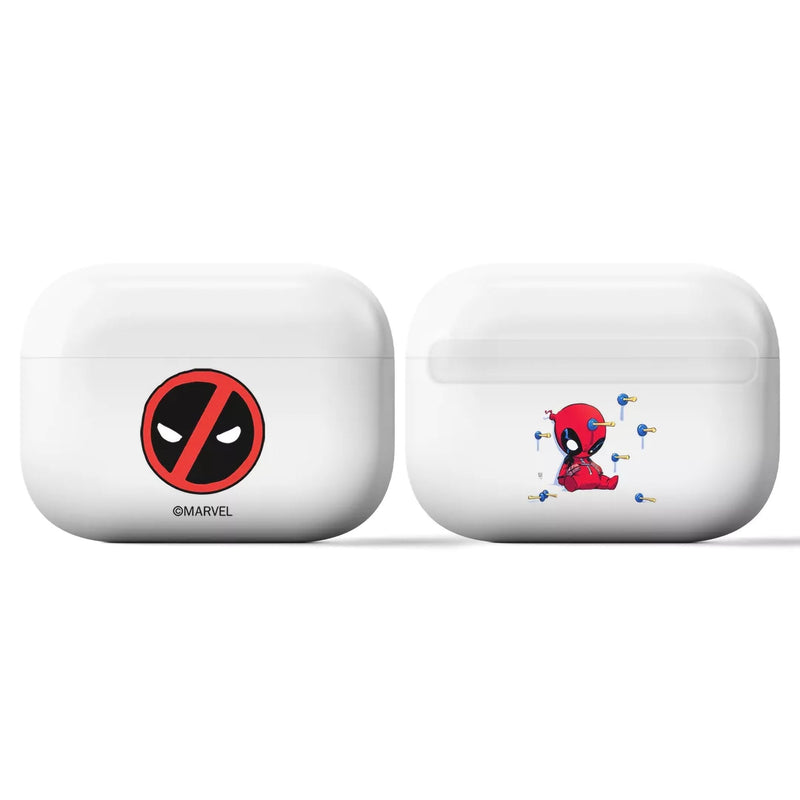 Case Protector Airpods Pro Deadpool White Case Protector Airpods Pro