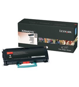 Lexmark Toner X264, X363, X364 Standardkapazitt 3.500 Páginas Pack 1 Black