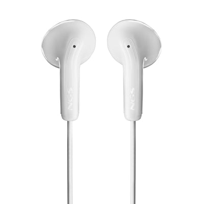 Ngs Headphones Intrauditivos Cross Flip With Microphone Jack 3.5 White — image 1
