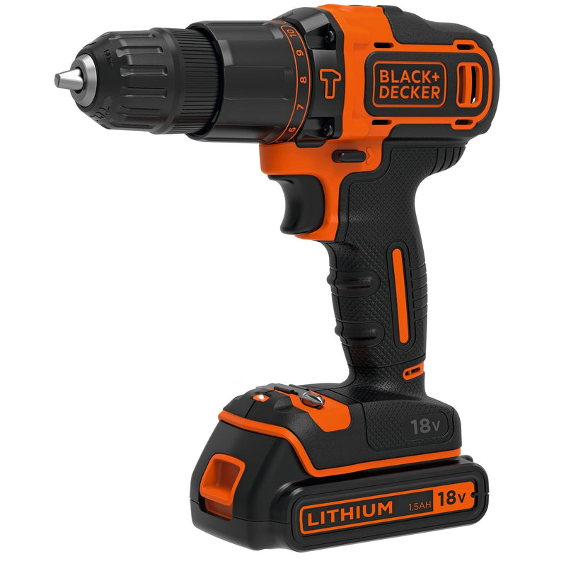 Black + Decker Drill Percutor 18V BDCHD18KB-QW