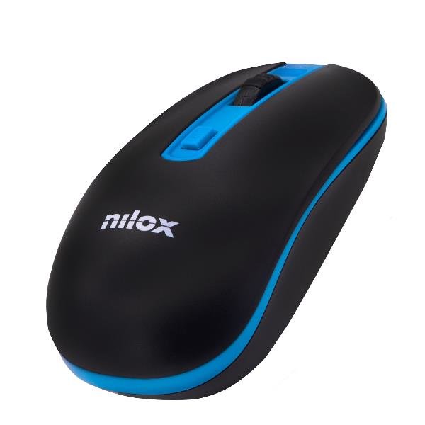 Nilox Mouse Wireless 1000 DPI Black/Blue