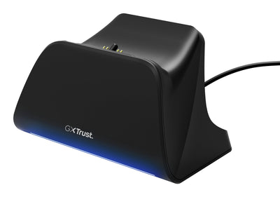 Trust Base Charging Fast PS5 Gxt 255 Black Stand Charging Fast / Indicadores Lumínicos — image 1