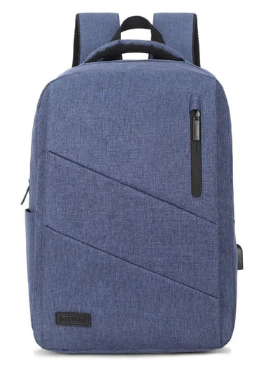 Subblim Backpack City Backpack Laptops Up To 15.6'/ Port USB/ Blue — image 1