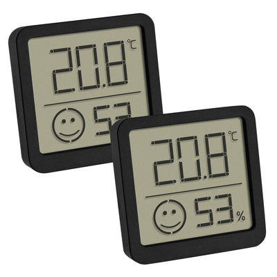Tfa Dostmann Digitales Thermo-hygrometer 2ER Set 30.5053.01.02 Black — image 1