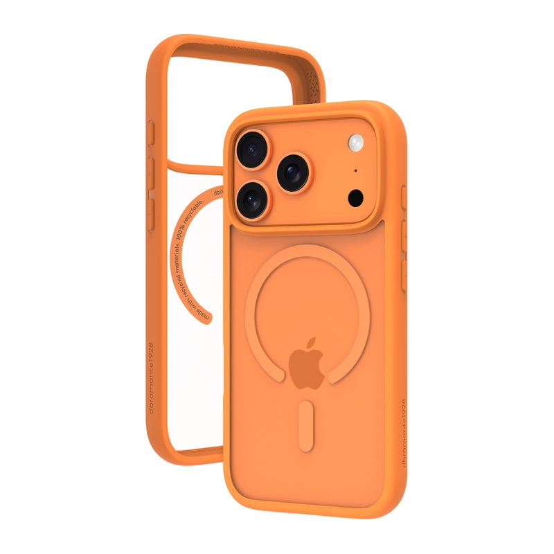 DBRAMANTE1928 Grenen Ms Case For Iphone 17 Pro Orange