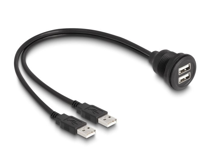 Delock 88104 USB 2.0 Cable 2 X USB Typ-a Male a 2 X USB Typ-a Female