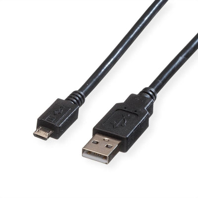 Roline Cable USB 2.0 USB a St - Micro USB B St Black 1,8M — image 1