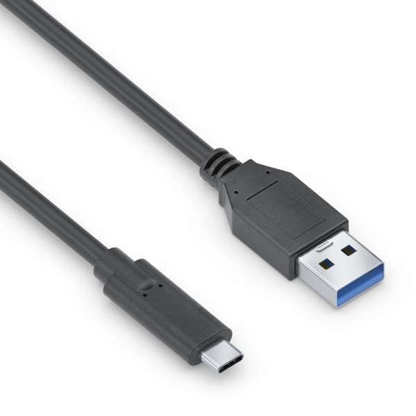 Purelink USB-C Auf USB-A Cable - 3.1 Gen 1, 3A, 5G - Iserie - Black - 2,00M