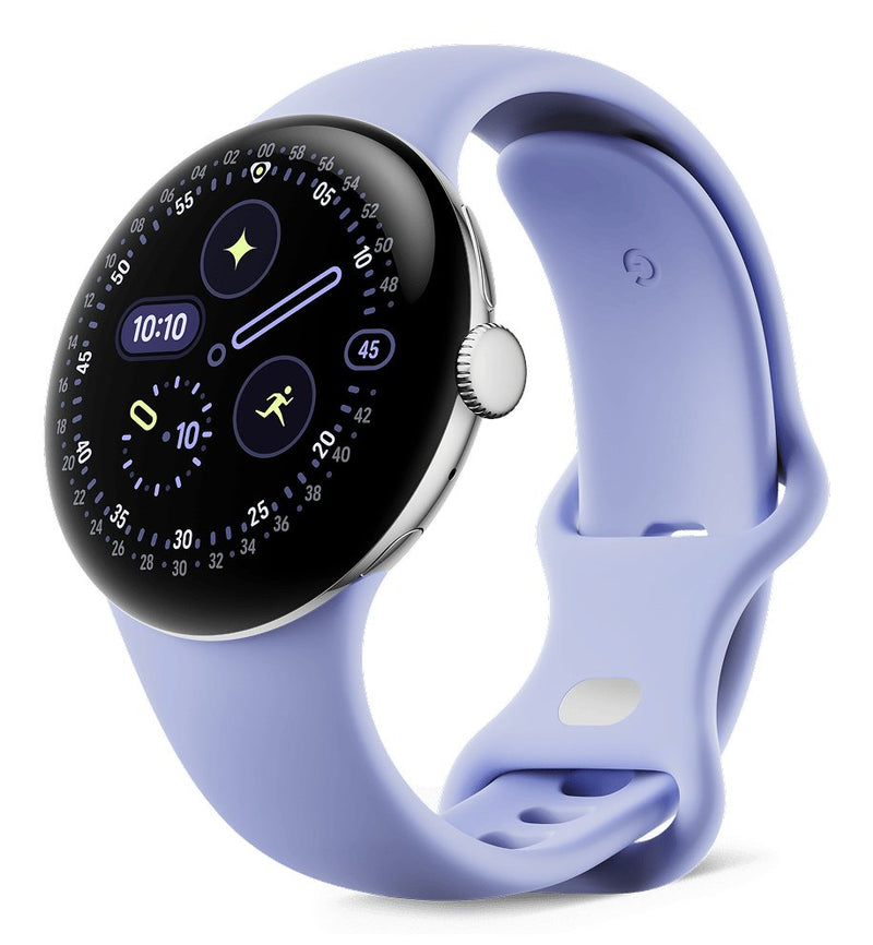 Google Pixel Watch 4 Amoled 41MM Digital Screen Touchscreen Silver Wi-Fi GPS (satélite)