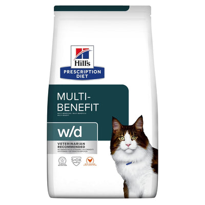 Hill's Alimento Seco Gatos Prescription Diet Multi-benefit Feline W/D Pollo 3KG — image 1