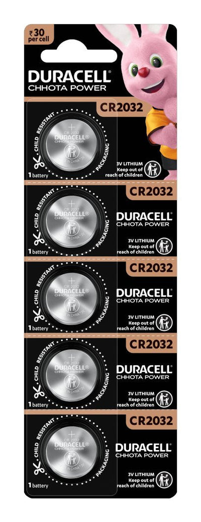Duracell Battery Button Litio CR2016 3V Pack 4 BLISTER-5 Batteries — image 1