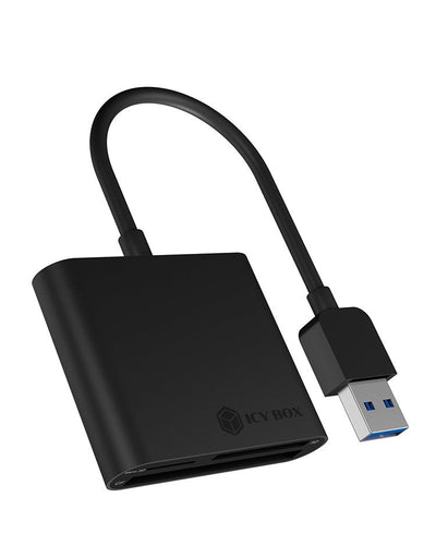 Icy Box Card Reader External IB-CR301-U3 Black USB 3.2 Gen 1 (3.1 Gen 1) — image 1