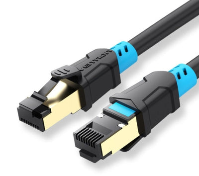Cable Vention CAT.6 SFTP Patch Cabl 3M Black — image 1