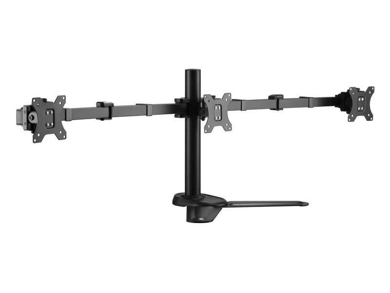 Stand Screen Desktop 13-27 Double Arm Supports 3 Monitores VESA Standard Up To 8KG
