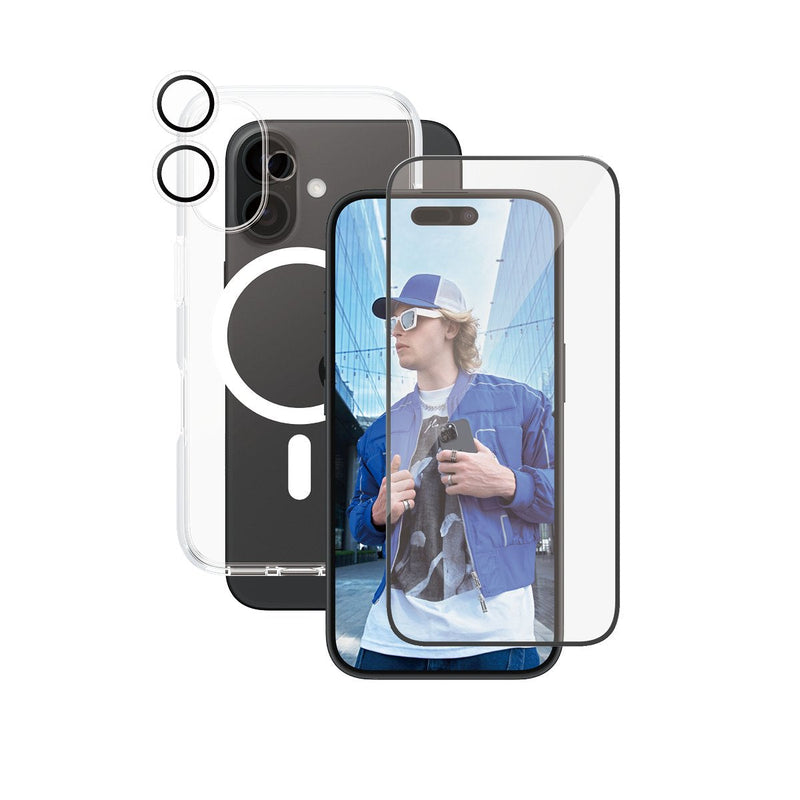 Panzerglass ® Care By ® Flagship 3-IN-1 Bundle Iphone 16 Screen Protector Apple 1 Pieces
