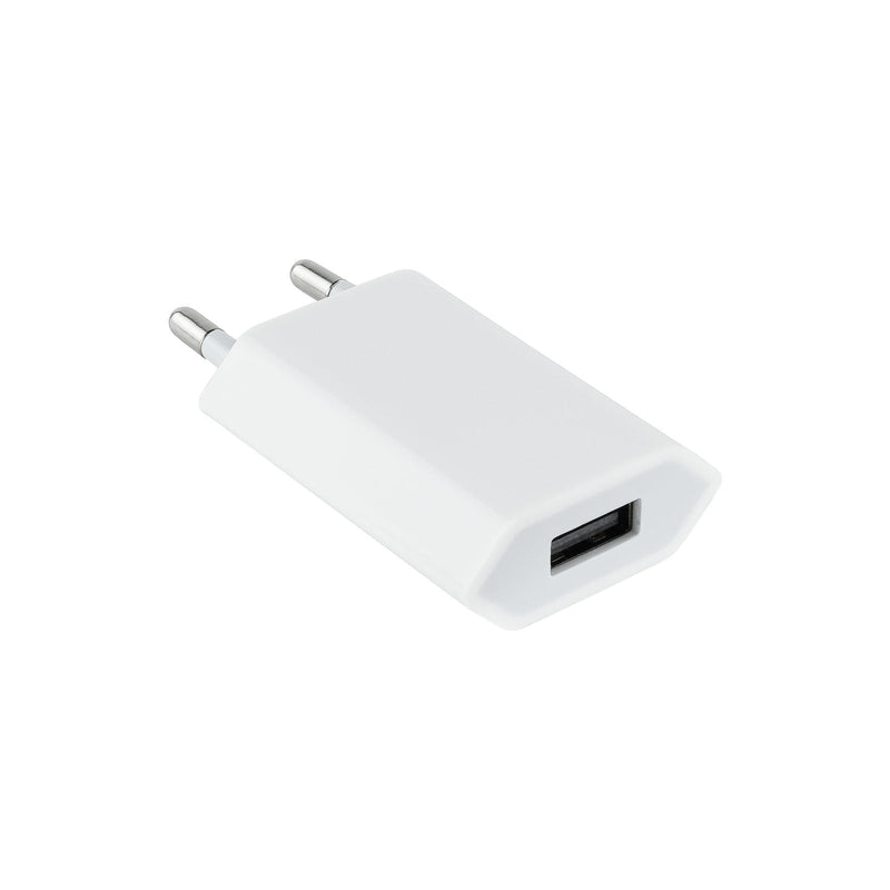Nanocable Mini Charger Network USB 5V - White