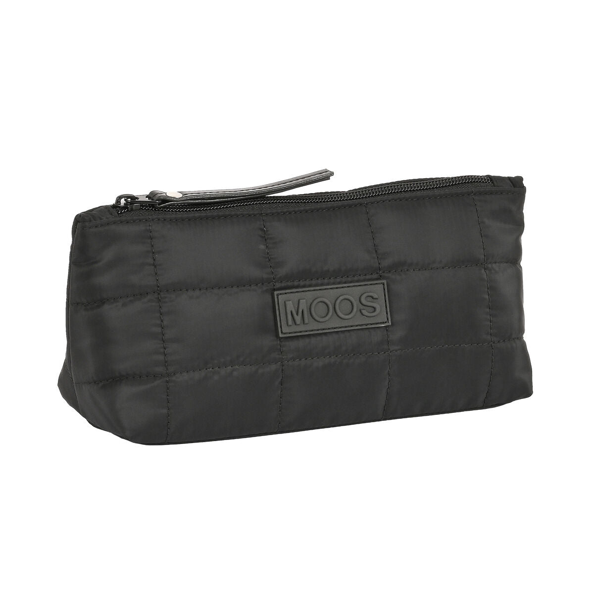 School Toilet Bag Moos Negro Black Padded 23 x 12 x 8 cm