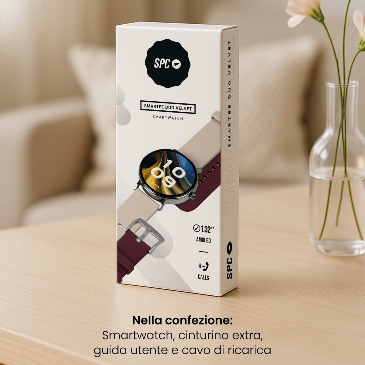 Spc Smartwatch Spc 9656B Silver Steel