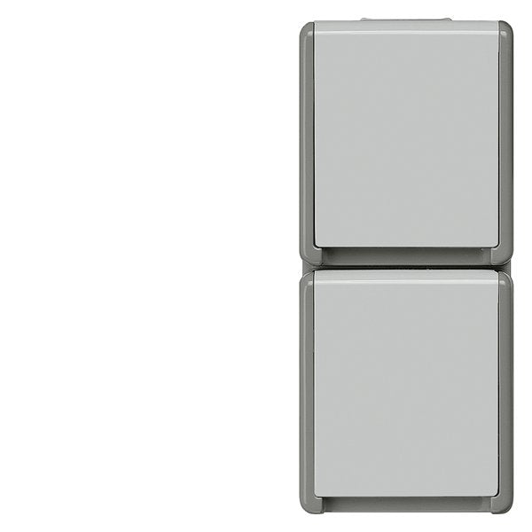 Siemens 5UB4723 Delta Schuko-toma Power Flche IP44 Ap Dgr Hgr 2-VÍAS Senkrecht