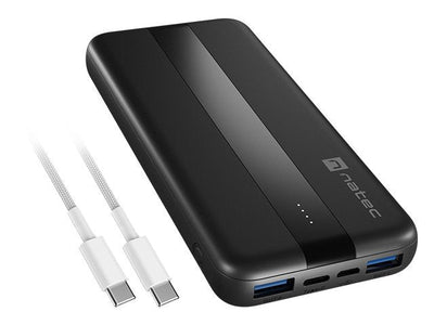 Natec Powerbank Trevi Slim Q V2 10000MAH 2x USB-A NPB-2294 — image 1