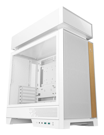 Deepcool PC Case CL660 ATX Tower Case, White — image 1
