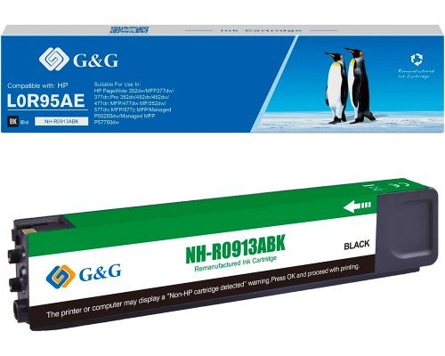 G&g Ink Compatible HP 913A F6T77AE Black
