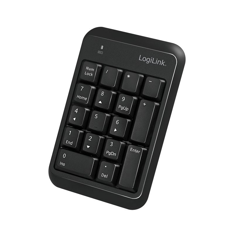 Logilink ID0201 Keyboard Numérico Laptop Bluetooth Black