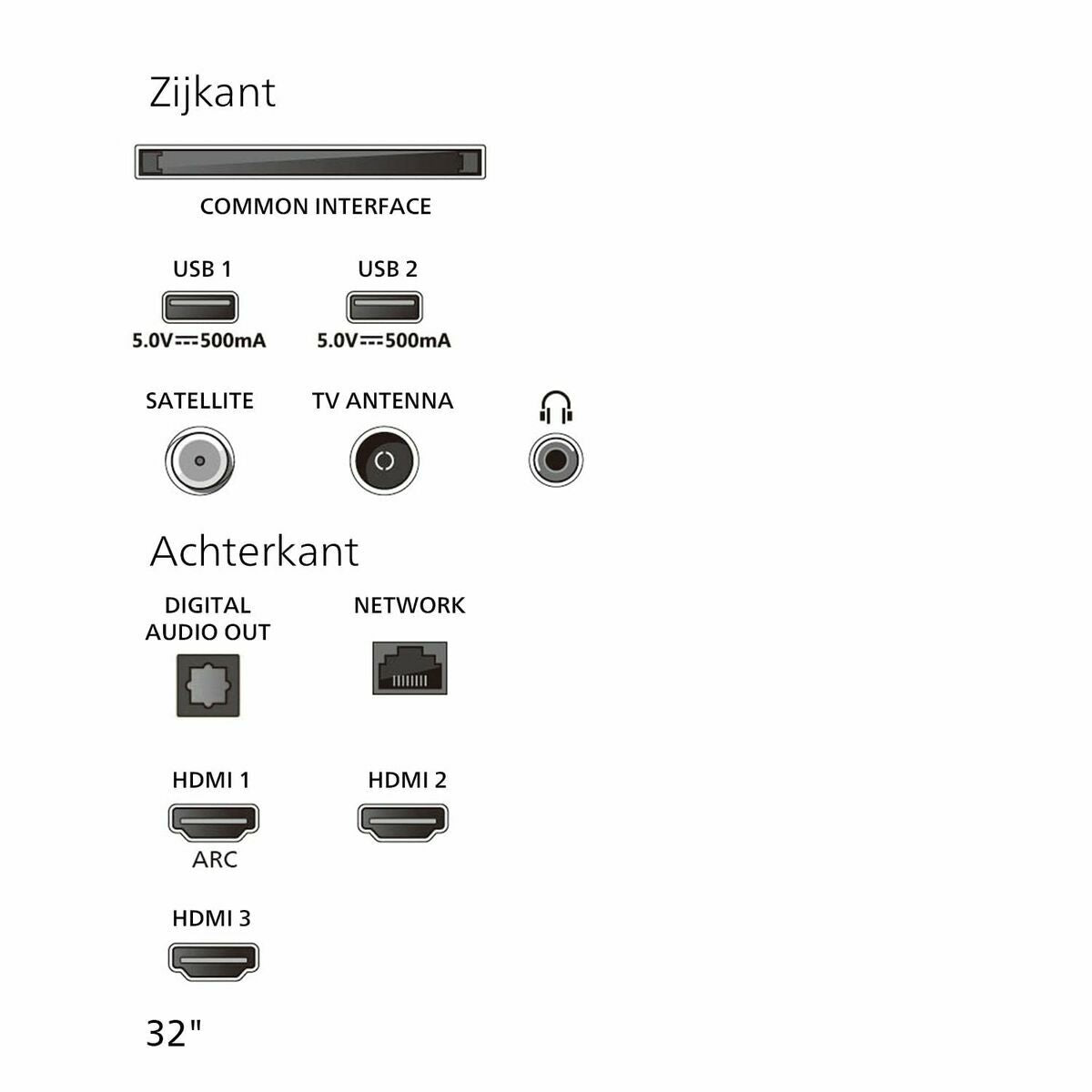 Philips Smart Tv Philips 32Pfs6000 32" Full Hd Led Hdr Lcd