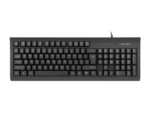 Natec Teclado English Con Tarjeta Reader Identificación Design Moray Ee. Uu.