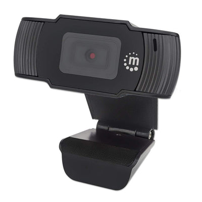 Manhattan USB Webcam Two Megapixels (clearance Pricing) 1080P Full HD USB-A Integrated Microphone Adjustable C — image 1