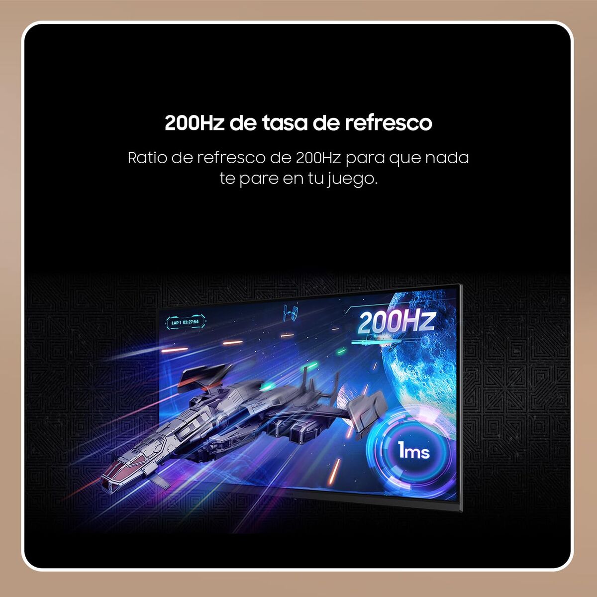 Samsung Gaming Monitor Samsung Ls27Fg530Euxen 27" Quad Hd