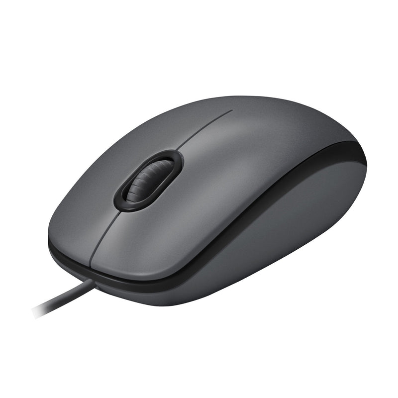 Logitech Mouse M100 USB Black 910-006652