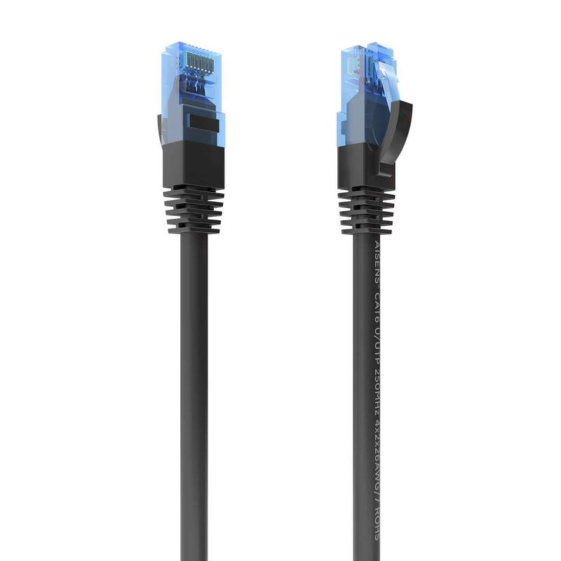 Aisens Network Cable RJ45 CAT.6 UTP AWG26 Cca - 10M - Black