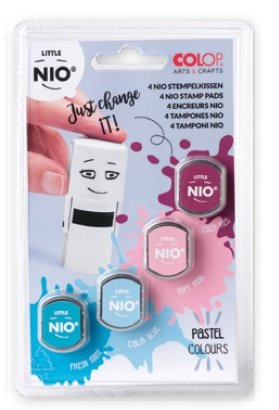 Colop NIL098 Pad Sello Multicolour 4 Pieces