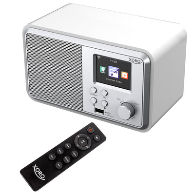 Xoro Dab 300 Ir, Internet Radio, Dab +,bt, Usb, Upnp, White — image 1