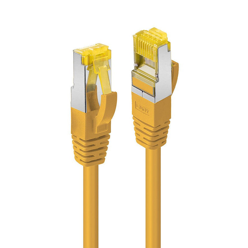 Lindy Network Cable CAT.6A RJ45 S FTP CAT.7 Lszh Cable Amarillo 7,5M