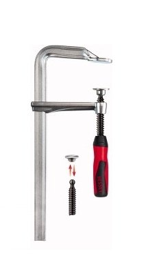 Bessey Clamp Screw GZ40-2K Black / Red 400/120 — image 1