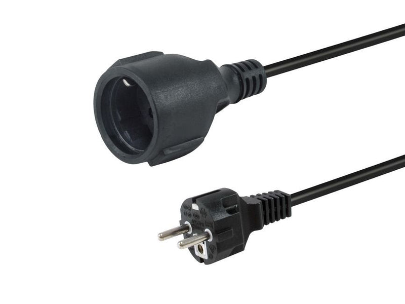 Cable Power Shuko Male a Schuko Female Cee 7/3 5M 112182